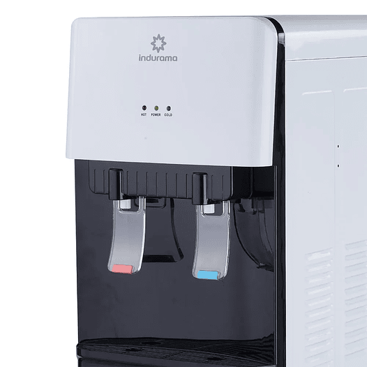 Dispensador de agua con gabinete blanco - Indurama 2