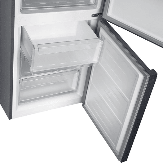 Nevera tipo europeo no frost 357 litros GRIS - Indurama 3