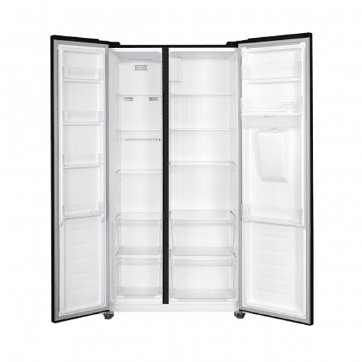 Nevecon 469 litros NEGRO con dispensador - Indurama  2