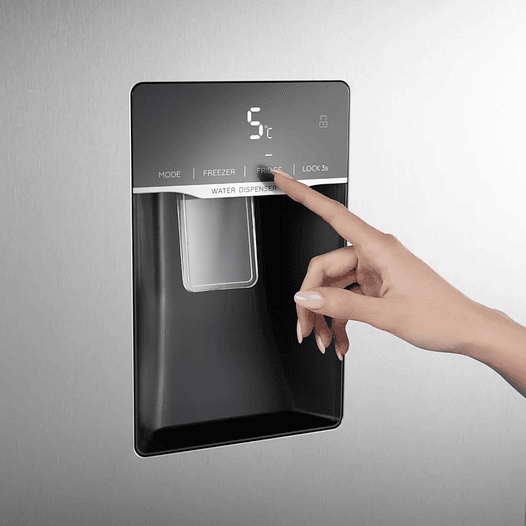 Nevecon 469 litros GRIS con dispensador - Indurama 3