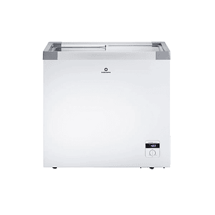 Congelador tapa de vidrio 204 litros - Indurama