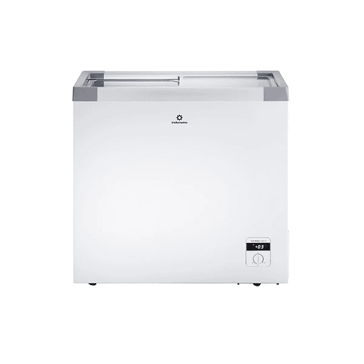 Congelador tapa de vidrio 204 litros - Indurama 1