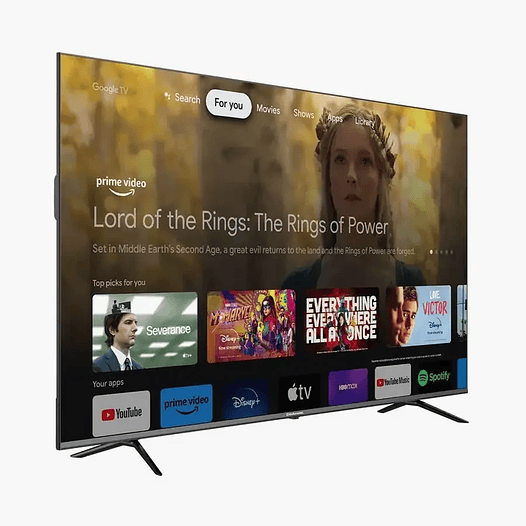 Televisor 75 pulgadas smart tv QLED - Indurama    2