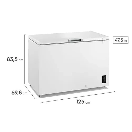 Congelador Horizontal 366L- Electrolux 2