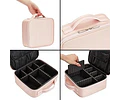 Estuche organizador y almacenamiento cosméticos viaje