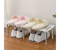 Repisa ajustable blanca multifuncional