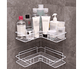 Estante de almacenamiento esquinero para baño o cocina