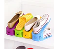 Organizador de zapatos ajustable, soporte de ranura
