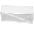 Caja de almacenamiento de tela dividida, plegable 
