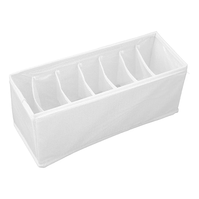 Caja de almacenamiento de tela dividida, plegable 