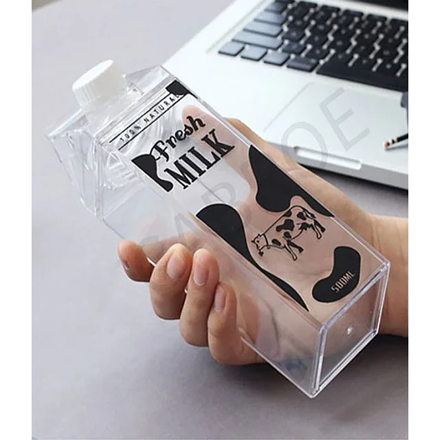 Botella organizador para nevera transparente 500ml