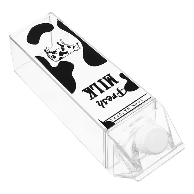 Botella organizador para nevera transparente 500ml