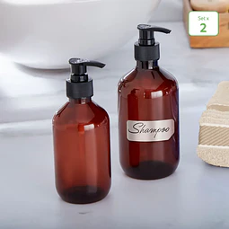 Set x 2 dispensadores reutilizables 