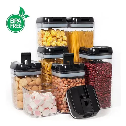 Juego x7 recipientes herméticos para cocina