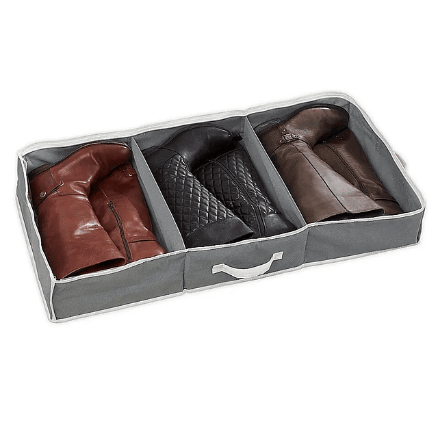 Organizador de ropa y zapatos bajo cama 