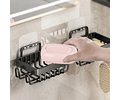Esquinero organizador de baño estante jabonera 