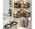 Esquinero organizador de baño estante jabonera 