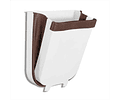 Bote de basura de cocina colgante plegable mediano