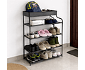 Organizador multifuncional rack recibidor zapatero 5 Niveles