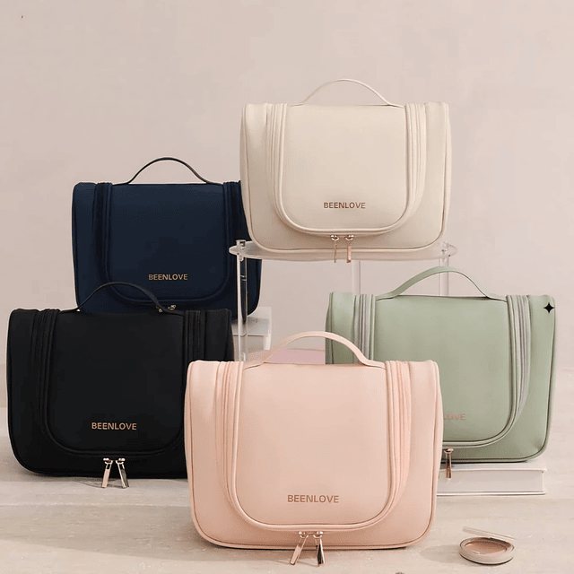 Cosmetiquera neceser para viaje organizador de maquillaje