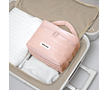 Cosmetiquera acolchada para viaje 