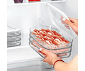 Organizador para refrigerador congelador para proteinas