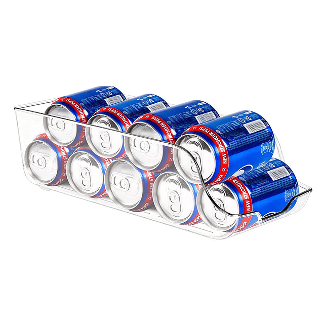 Dispensador de latas transparente 