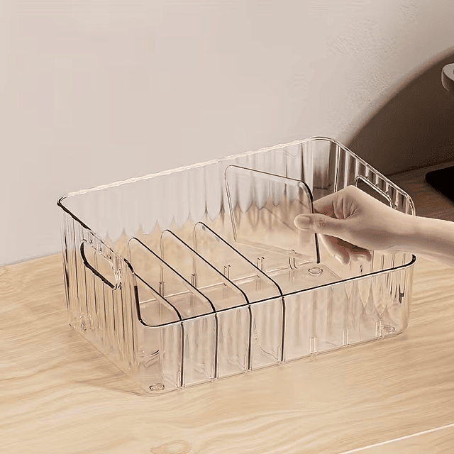 Organizador transparente para sobres y condimentos 