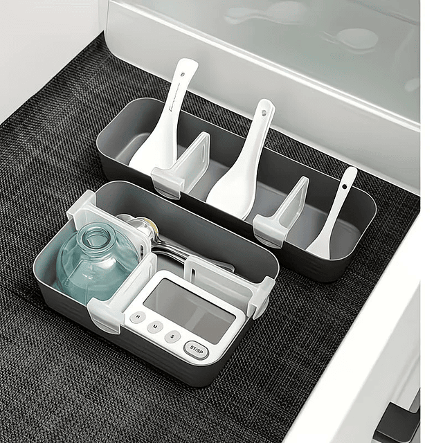 Set de 13 Organizadores Ajustables Puerta Lateral de nevera