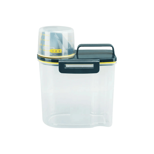 Dispensador y contenedor de alimentos con dosificador pequeño