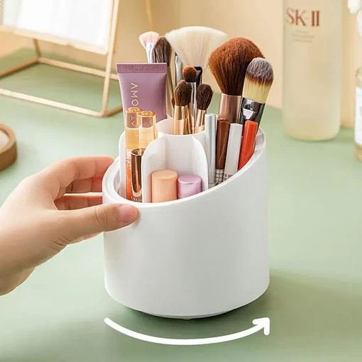 Organizador de Brochas de maquillaje 360