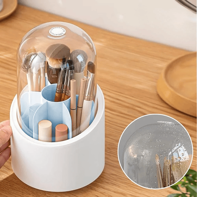 Organizador de Brochas de maquillaje 360