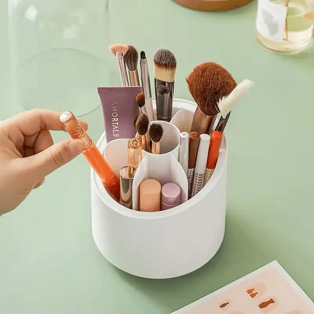 Organizador de Brochas de maquillaje 360