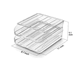 Organizador de huevos para refrigerador transparente
