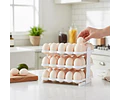 Organizador De Huevos 3 Niveles Plegable 60 huevos