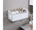 Organizador de almacenamiento en pared para cocina o baño