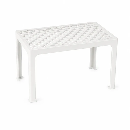 Organizador de estantes de armario paramétrico - Blanco