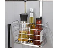 Organizador colgante multifuncional de platino