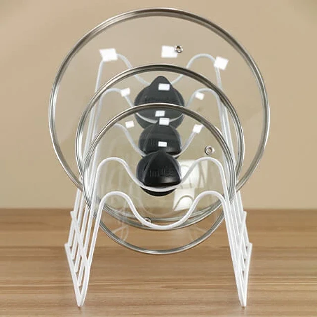 Organizador de tapas para cocina