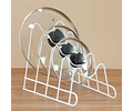 Organizador de tapas para cocina