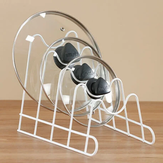 Organizador de tapas para cocina