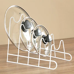 Organizador de tapas para cocina