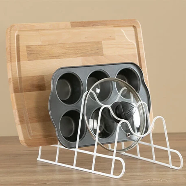 Organizador de tapas para cocina