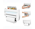 Dispensador de rollo de cocina 4 en 1