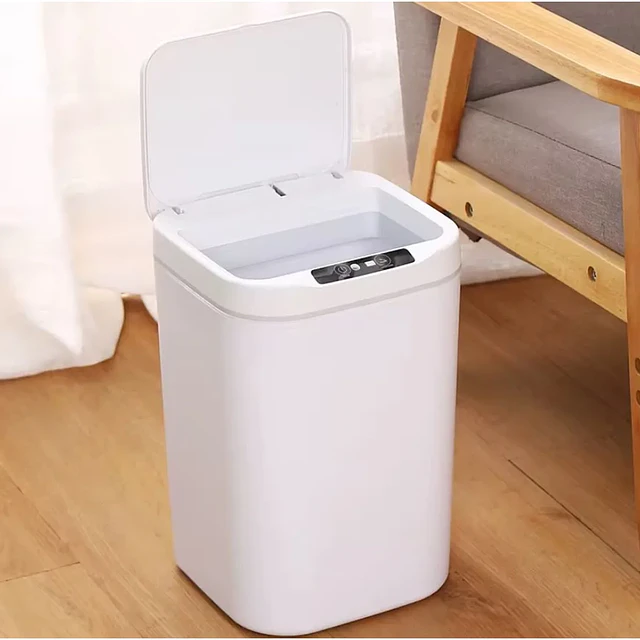 Caneca de basura con sensor inteligente