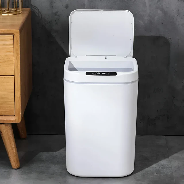 Caneca de basura con sensor inteligente