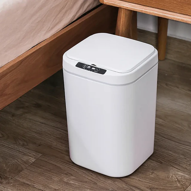 Caneca de basura con sensor inteligente