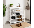 Organizador multifuncional rack recibidor zapatero 5 Niveles