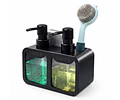 dispensador doble 2 en 1 para cocina