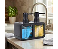 dispensador doble 2 en 1 para cocina